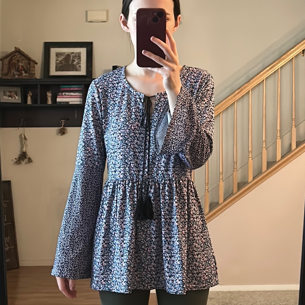 FÈE ET RIT FLORAL BLOUSE